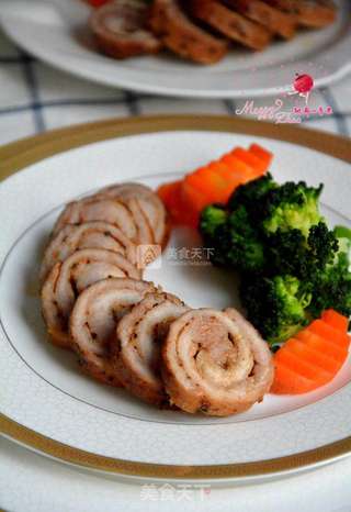 芝加哥黑椒牛肉卷的做法步骤:11