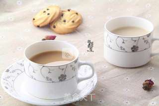 玫瑰奶茶的做法步骤：4