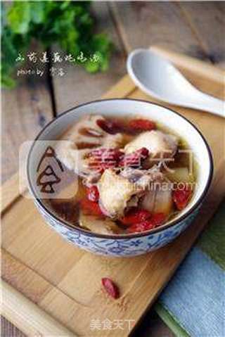 【补气益血】山药莲藕鸡汤的做法步骤:10