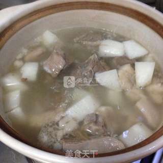 羊肉罗卜汤的做法步骤:4