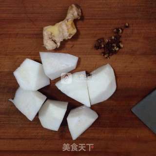 羊肉罗卜汤的做法步骤:2