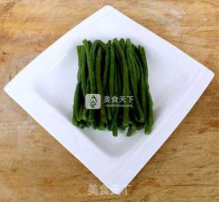 爽口豇豆的做法步骤:8