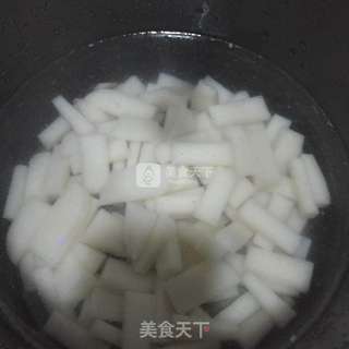 家常蟹炒年糕的做法步骤:4
