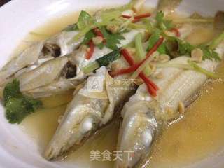 豆酱煮沙尖鱼的做法步骤:6