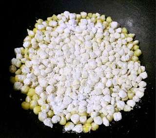 椒盐玉米粒脆饼的做法步骤:6