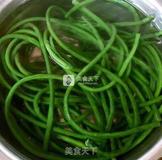 爽口豇豆的做法步骤:4