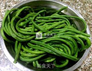 爽口豇豆的做法步骤:5