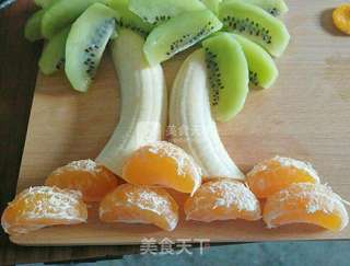 摆盘之椰风海韵的做法步骤：4
