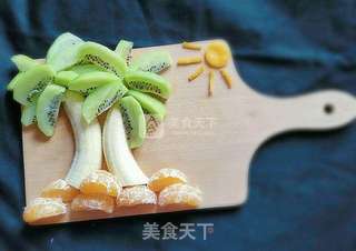 摆盘之椰风海韵的做法步骤：6