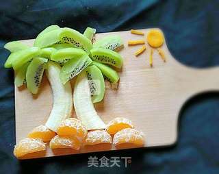 摆盘之椰风海韵的做法步骤：12