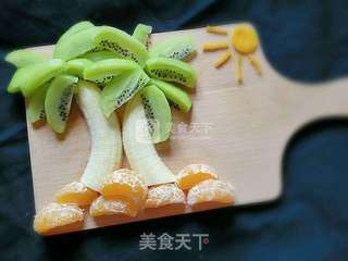 摆盘之椰风海韵的做法步骤：13