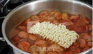 #部队锅（韩国的一种火锅）的做法图解8