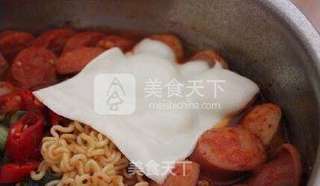 #部队锅（韩国的一种火锅）的做法图解10