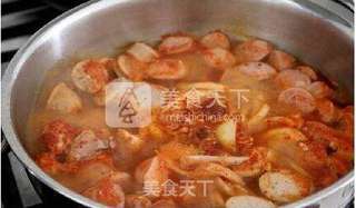 #部队锅（韩国的一种火锅）的做法图解7