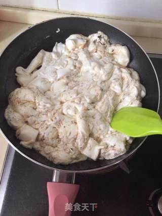 原味蔓越莓杏仁牛轧糖
的做法步骤：3