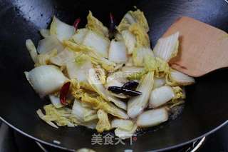 醋溜娃娃菜的做法步骤：6