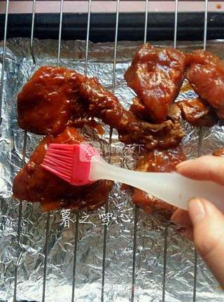 蜜汁烤肉的做法步骤:5