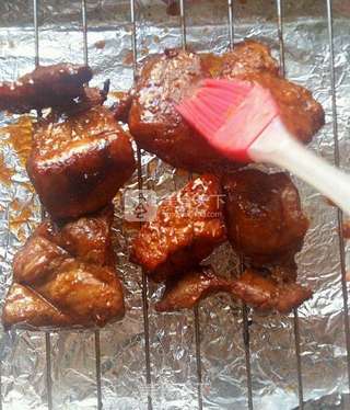 蜜汁烤肉的做法步骤:7