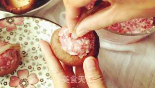 鲜虾酿香菇的做法步骤:2