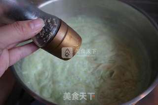 【冬季养生】菠菜奶油意面的做法步骤:10
