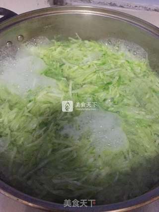 炸萝卜丝丸子的做法步骤：5