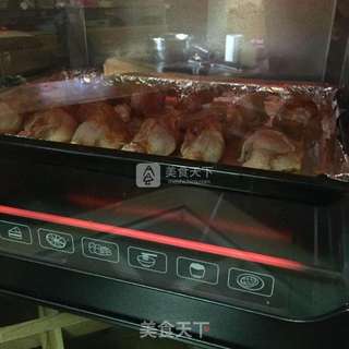 新奥尔良烤鸡腿的做法步骤：4