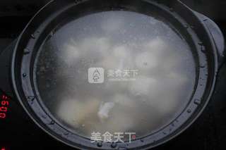香菇山药排骨养生汤的做法步骤:8