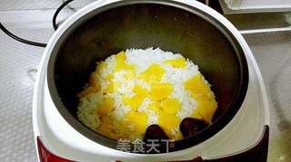 地瓜红枣饭的做法步骤：4