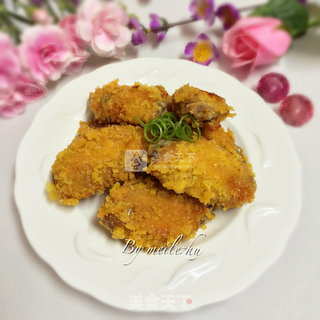 脆皮鸡翅的做法步骤:12
