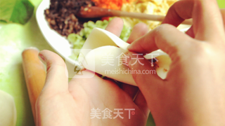 【大同星座菜谱】花心蒸饺-双子座的做法步骤：4
