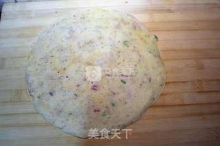 芝麻火腿饼的做法步骤:8