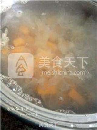【冬季靓肤】南瓜银耳甜汤的做法步骤:8