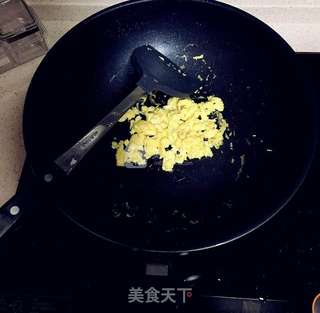 菠萝炒饭的做法步骤:5