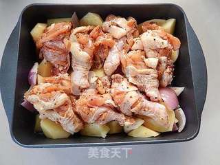 黑椒土豆翅根的做法步骤:5