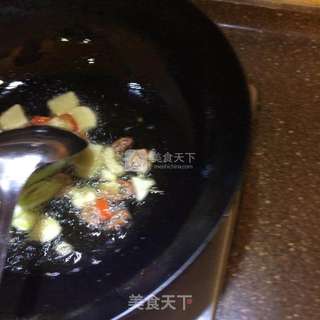 泡椒菠菜炒猪肝的做法步骤:6