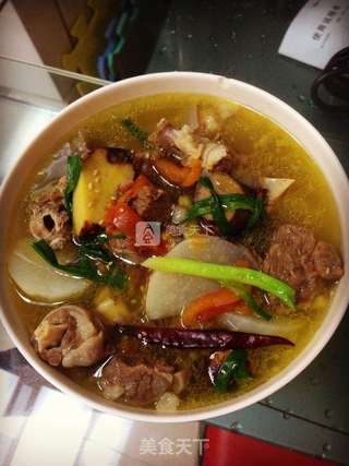 羊肉煲的做法步骤:4
