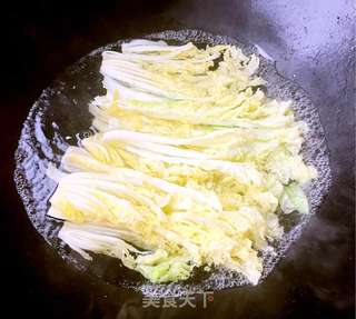 上汤皮蛋娃娃菜的做法步骤:3