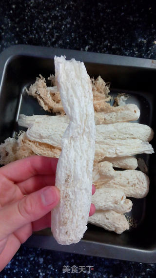 老母鸡炖竹荪的做法步骤:7