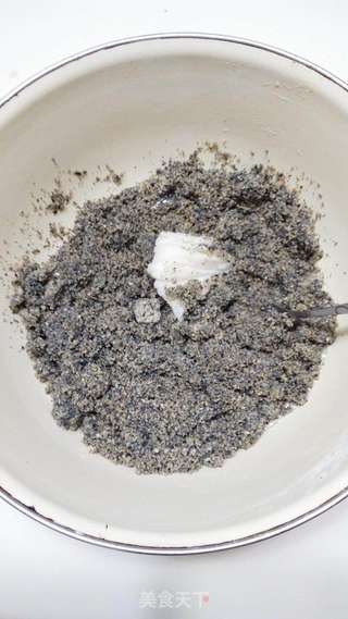 黑芝麻红薯汤圆的做法步骤:6