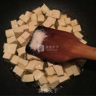鸡蛋刨豆腐的做法步骤:5