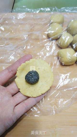黑芝麻红薯汤圆的做法步骤:9