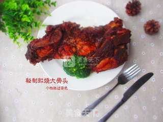 秘制红烧大骨头的做法步骤:7