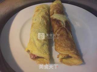 猪肉蛋卷的做法步骤:7