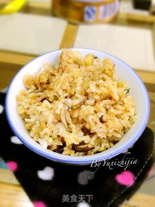 土豆香菇猪油焖饭的做法步骤：8