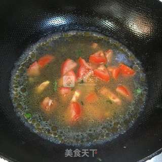 骨汤番茄金针菇的做法步骤:4