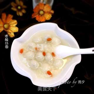 酒酿汤圆的做法步骤:8