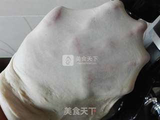 圣诞花环面包的做法步骤:4