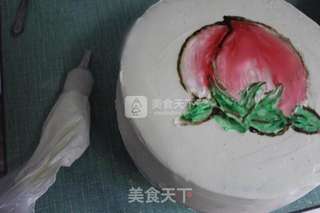 生日蛋糕的做法步骤:10