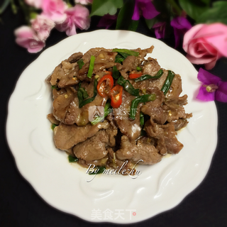 爆炒羊肉的做法步骤:14