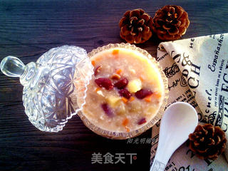 红枣雪莲果燕麦粥的做法步骤:8